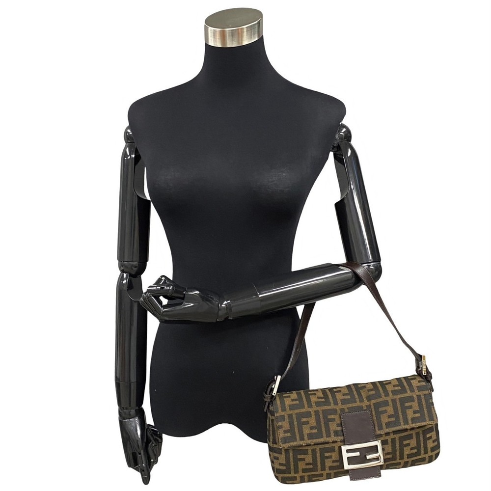 Fendi Mamma Bucket Ff All-Over Pattern Canvas Min… - image 3